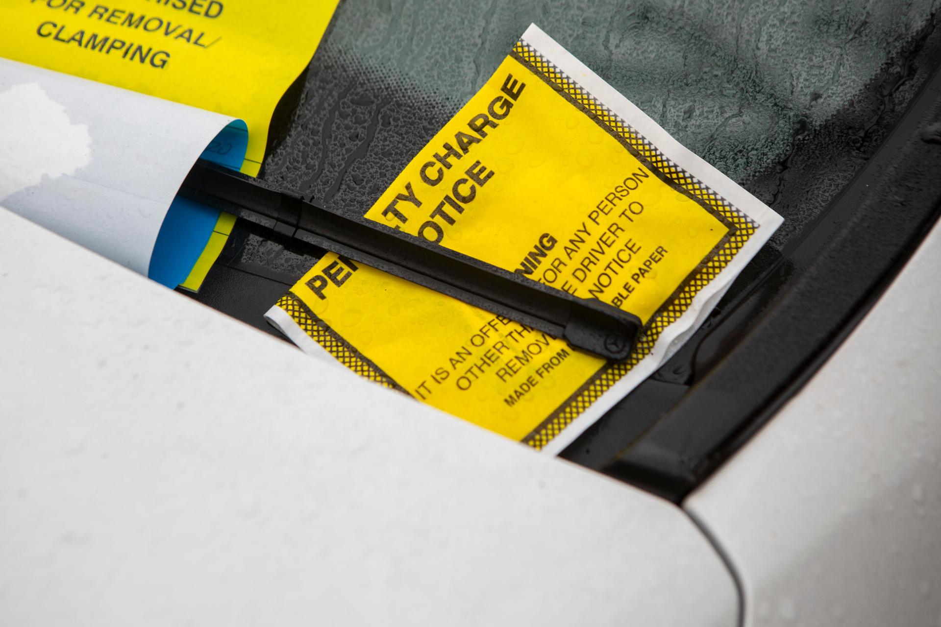 Parking fine on car windscreen – UK PCN and private parking ticket appeal letter generator